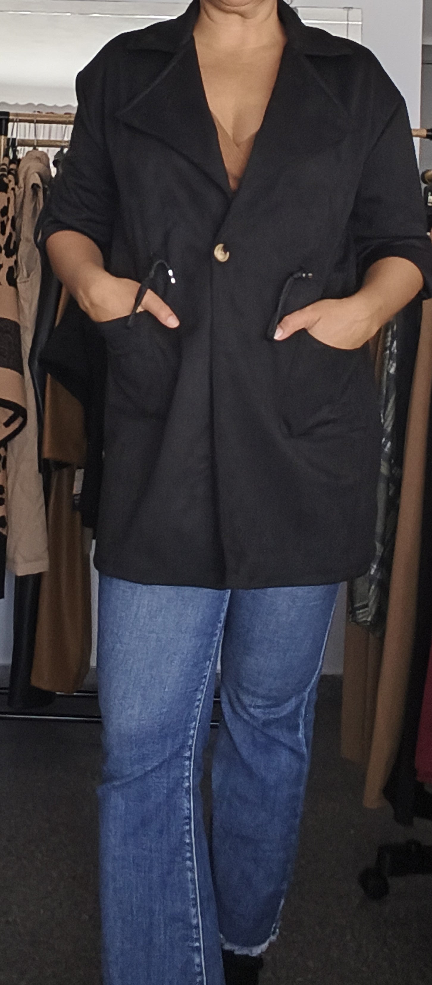 CHAQUETA DE ANTELINA