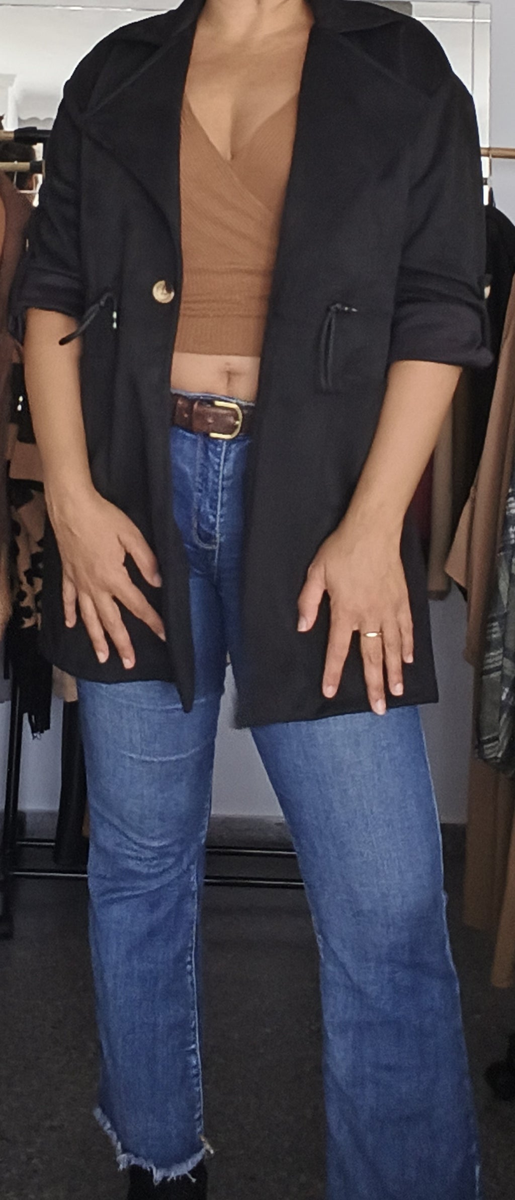 CHAQUETA DE ANTELINA