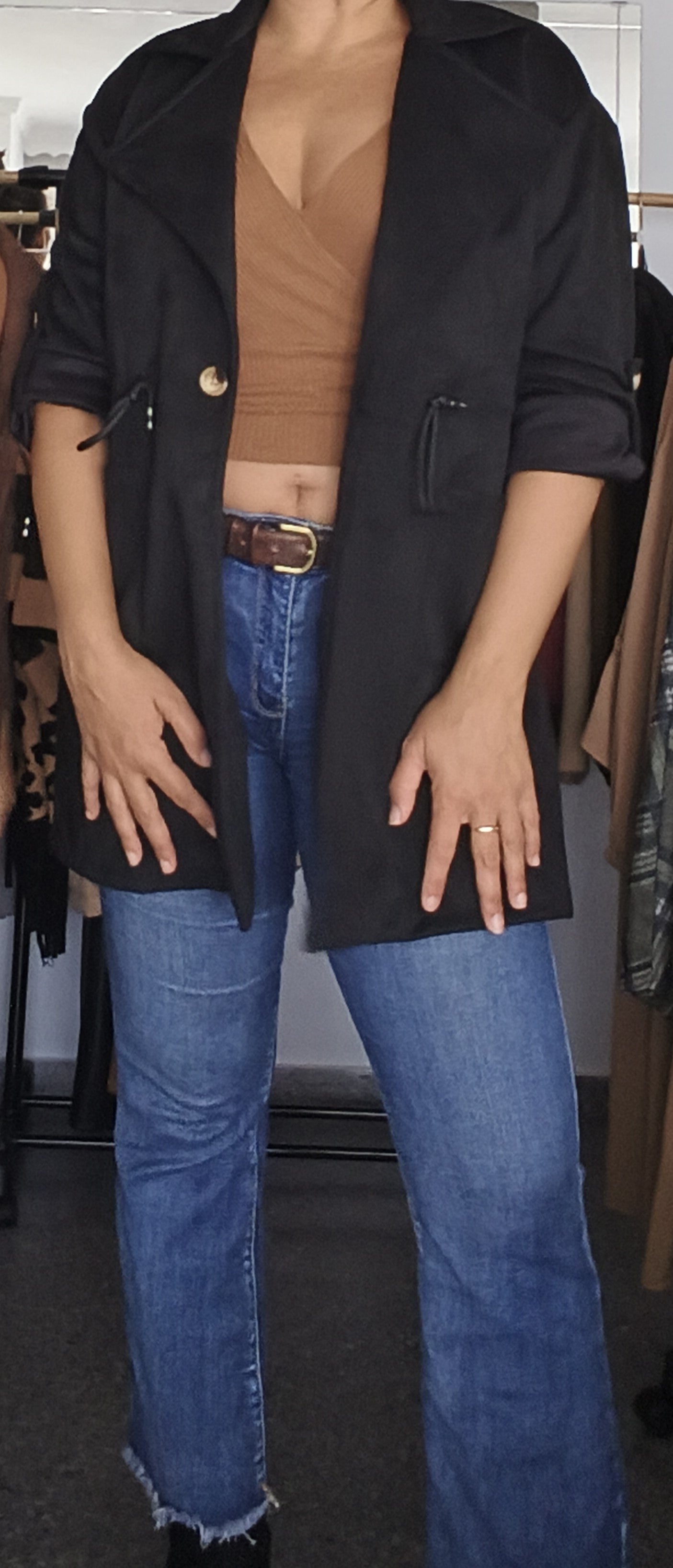 CHAQUETA DE ANTELINA